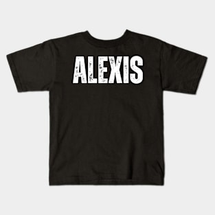 Alexis Name Gift Birthday Holiday Anniversary Kids T-Shirt
